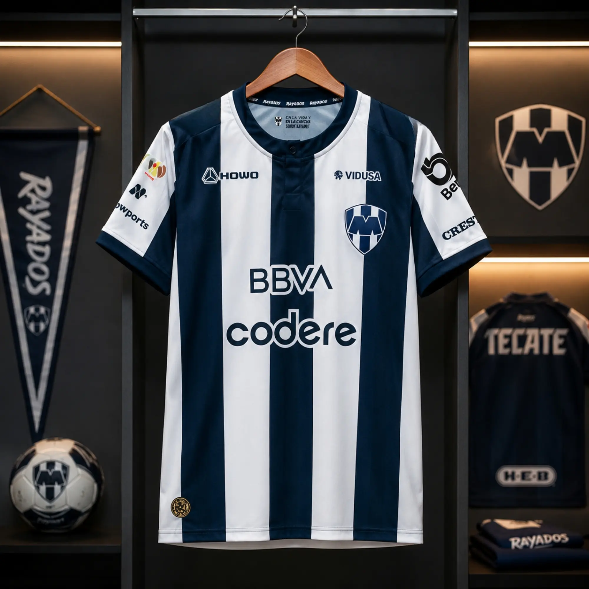 Rayados Monterrey 2026 Jersey – Full Logo Football Shirt