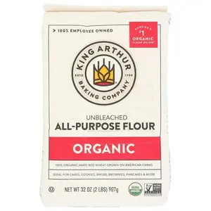 King Arthur Flour, Organic All Purpose Flour, 32 Oz Bag