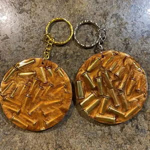 Bullet key chain Metal Coating