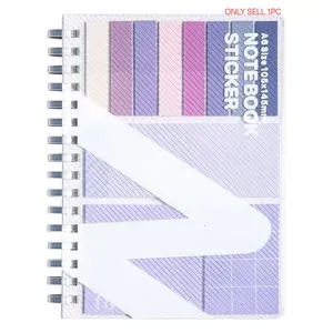 Office Stationery Set Stationery Supplies Includes Notebook and Combination Sticky Notes 280 Sheets Suitable for Planner Diary Journal Calendar Use