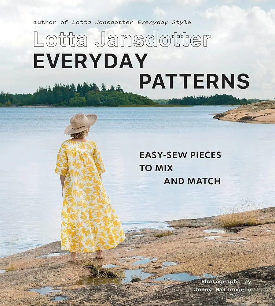 Lotta Jansdotter's Sewing Pattern Book for Modern Scandinavian Women's Garments, Featuring Easy-to-Sew, Mix-and-Match Pieces for a Versatile Everyday Wardrobe with Accessories, Women's Clothes