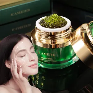 Carmel Sea Fennel Collagen Moisture Filler Cream 30g, moisturizing and firming facial moisturizer, deep moisturizing and firming skin, improve facial fine lines, containing collagen and hyaluronic acid, suitable for men and women