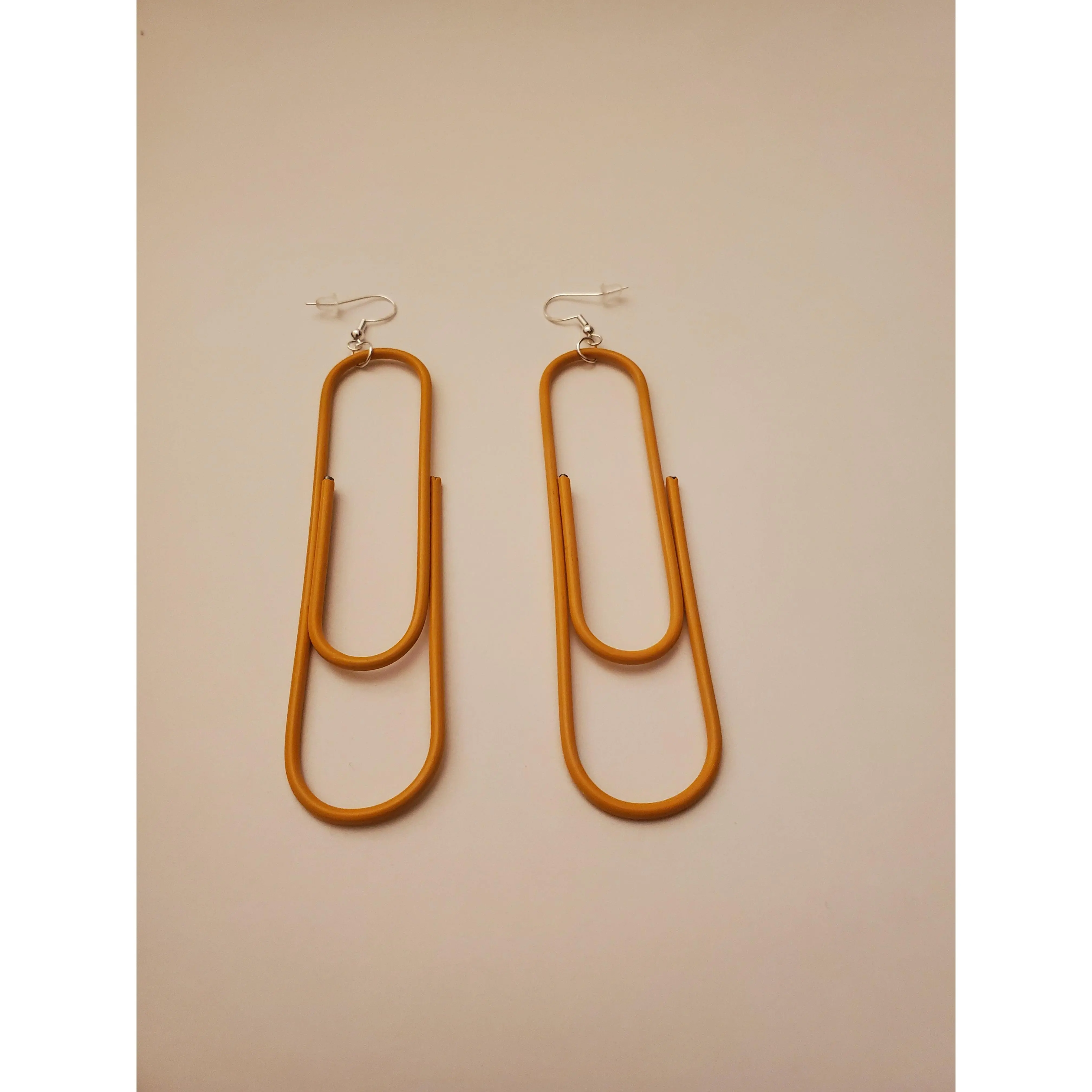 Paper Clip Earrings : Multiple Colors