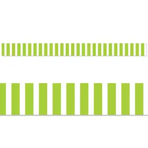 Lime Green Bold Stripes Border EZ Border
