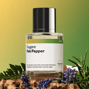 Fougere Pink Pepper, Dossier, Men Perfume, Eau de Parfum, 50ml, Pink Pepper, Lemn, Neroli, Orange Blossom, Lavender, Amber, Patchouli, Cedarwood