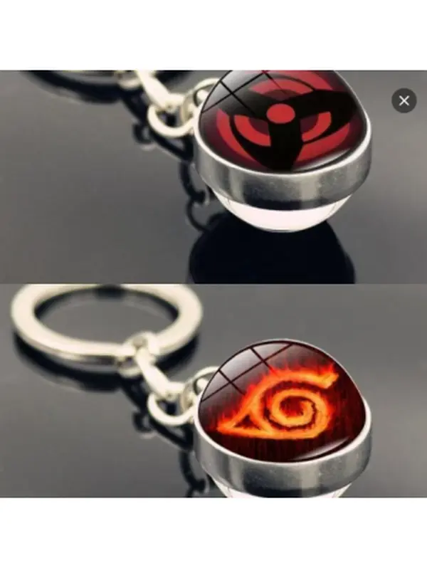 Sharingan Character Acrylic Keychain, Fantasy-inspired Pendant and Bag Charm for Anime Fans, Lightweight Stylish Gift, Character Acrylic Keychains, Fantasy-Inspired Keychains