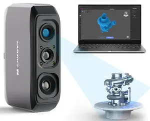 Moose Lite Handheld 3D Scanner for 3D Printing, AI Visual Tracking & NIR Light Anti-Shake Lenses with 0.1mm Resolution 0.05mm High Accuracy 10 PFS Scan, Compatible with Windows/MacOS