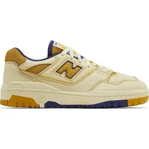 New Balance 550 Aime Leon Dore Masaryk Community Gym Yellow, 100% Authenticity Guaranteed, Add 1.5 Sizes