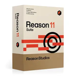 212 MAIN Reason Studios Propellerheads 11 Suite Boxed Edition Music Software