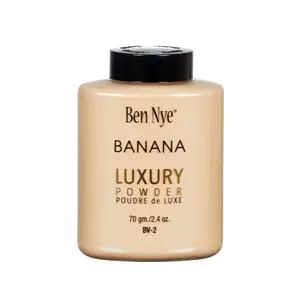 Ben Nye Banana Luxury Talc-Free Setting Powder - A Silky, Translucent Powder - Join the Powder Revolution