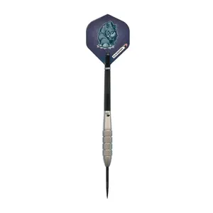Elkadart 23-3003-27 Rhino Tungsten Steel Tip Darts - 27 g, Higher Scores, Steel Darts