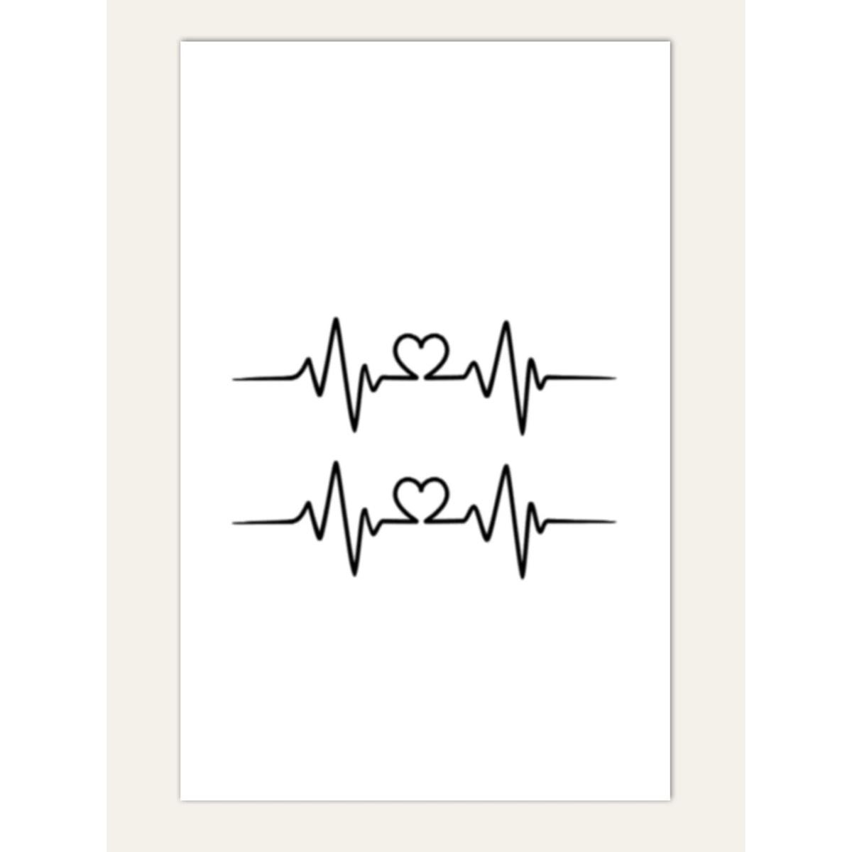 1sheet Heart Pattern Tattoo Sticker tatuajes temporales holographic multichrome glitter freckle chipotle  bag fake totem half arm
