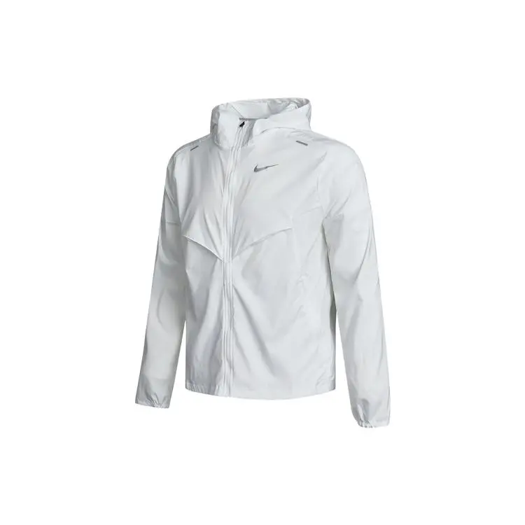 Nike Men's Repel Packable Windrunner Jacket White Running Shoes CZ9071-100