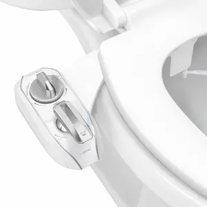 LUXE Bidet NEO 320 Plus - Warm Water Bidet Attachment for Toilet Seat, Rear & Feminine Wash, Easy Slide-in Install, Patented 360° Self-Clean