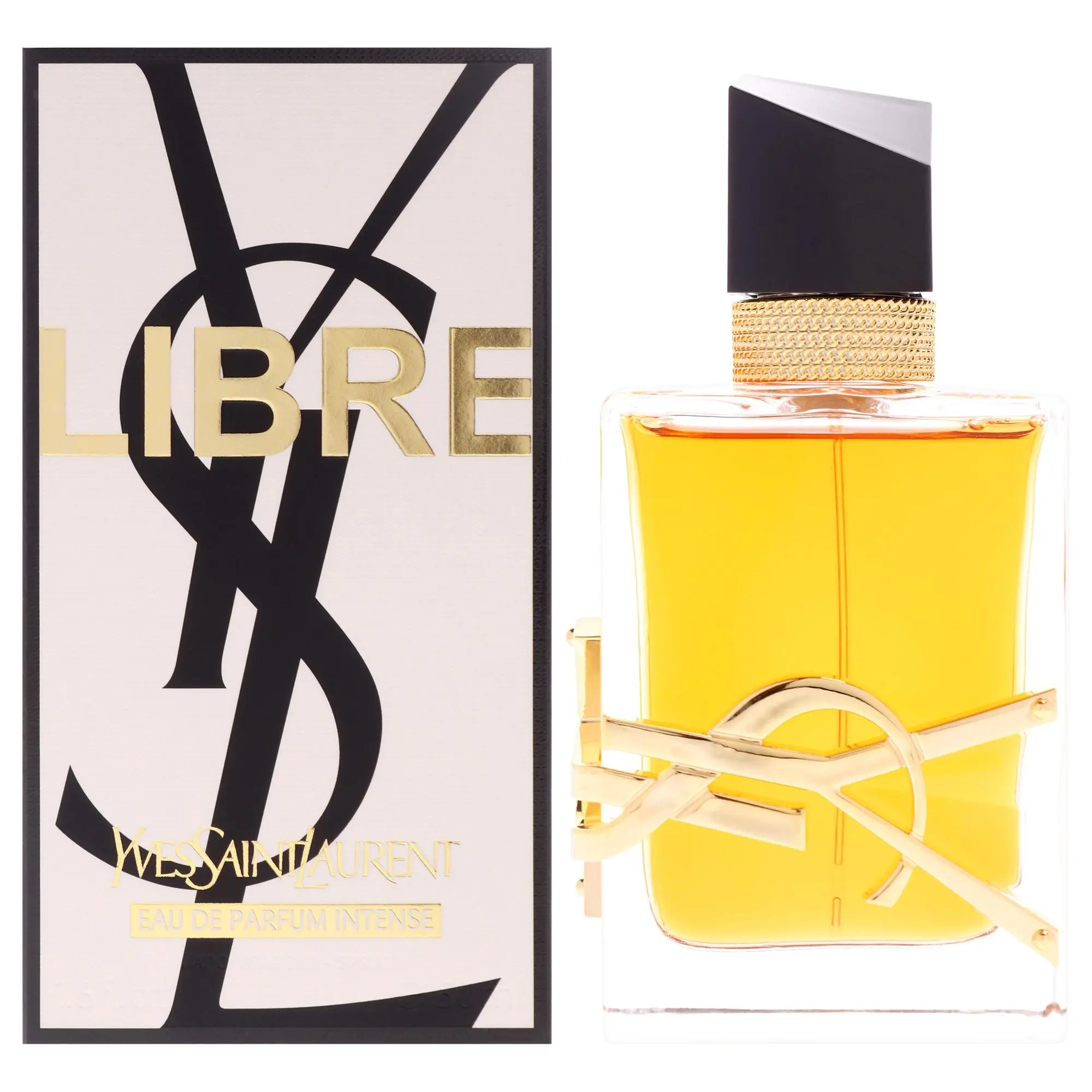 Women's Luxurious Libre Intense EDP Spray by Yves Saint Laurent - 1.6oz, Bold Logo, Captivating Scent, Single Bottle