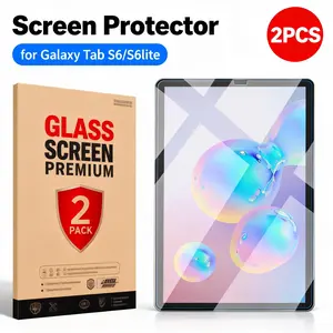 Samsung Galaxy Tab A7 Lite (t870) Tablet Case, Full Coverage Tempered Glass Screen Protector, HD Clear Anti-Scratch Film, Protection