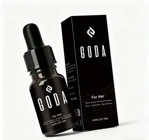 GODA For Her Pheromone Perfume For Women, Long-Lasting Floral Perfume Oil with Jasmine & Rose, Sweet & Spicy Alluring Aroma, Vegan & Cruelty-Free Travel Size Fragrance 15ml/0.50 Fl.Oz, Perfect for Dating Daily Wear & Gift for Women