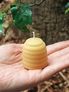 Beeswax Beehive Candle