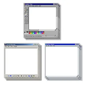 Retro Computer Design Sticky Notes Set of 3, Creative Office and School Notepad, Perfect Gift for Students and Teachers, Adhesive Stickers, High Adhesive Stickers