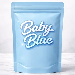 Baby Blue Sealed Sports Card Bag (1 Card)