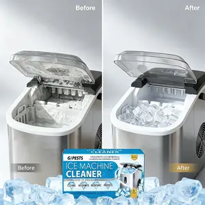 New Packaging 30Pcs Ice Maker Cleaner & Descaler Upgraded Formula for Household Ice Machine Cleaning and Descaling Efficient and Reliable active clean tablet