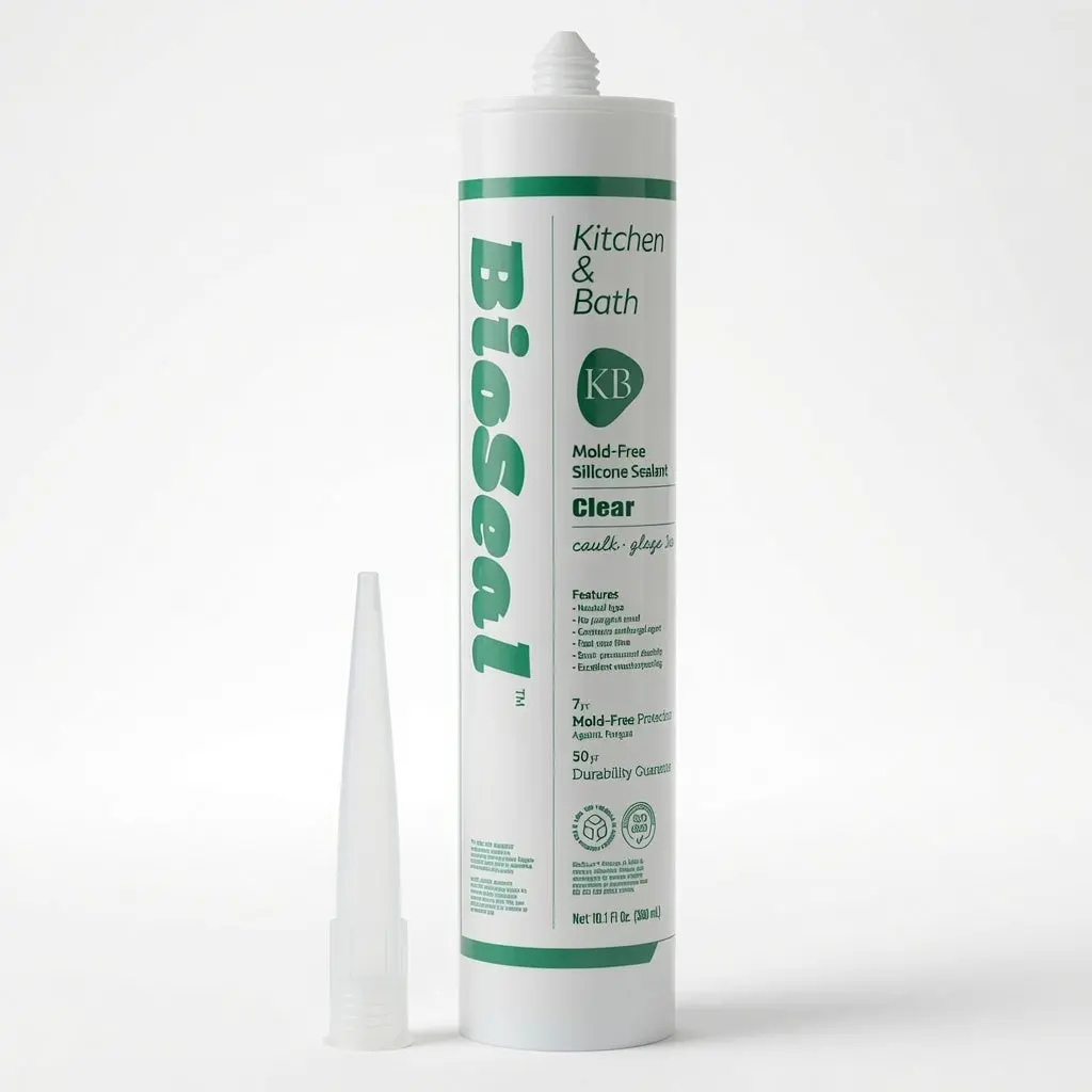 Clear Kitchen & Bath BioSeal Silicone Caulk & Sealant