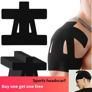 Elastic Shoulder Kinesiology Tape for Badminton Weightlifting Support Stabilization Anti-Chafe Live Stream Same Style Hypoallergenic Adhesive Long-Lasting Sports Bandage Muscle Support Tape for Workouts Gym Recovery Shoulder Stabilizer Athletic Tape