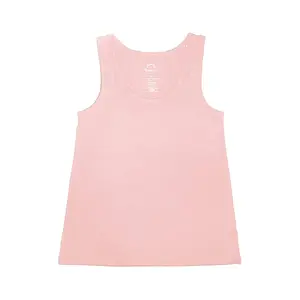 Bubblegum Pink Women's Adult Bamboo Pajamas Tank Top Sleep Shirt