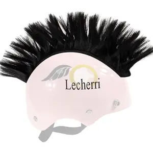 Hawk Mohawk Helmet Decoration Stylish Outdoor Sports Accessory Gift