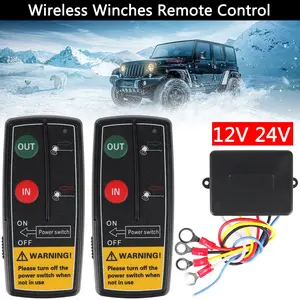 Universal Winch Remote Controller | Fits Jeep ATV Tow Truck Vehicle Automotive Car