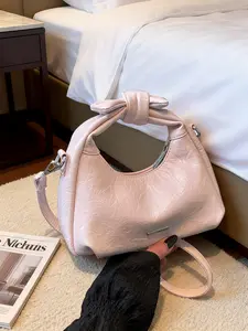 Women's PU Leather Backpack, Single Shoulder Bag, Crossbody Bag, Fashion Crescent Handbag, Adjustable Strap, Office, Business, Travel