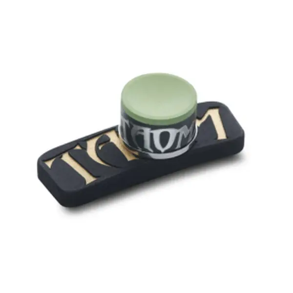 Taom Magnetic Cue Chalk Holder - Elegant Billiard Accessories with Strong Magnetic Hold, Includes Original Taom Holder and Cup, Elegant Look, Original Set, Elegant Design