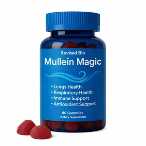 Mullein Magic Gummies- For Lungs & Respiratory Health, Mix Berry Falvor