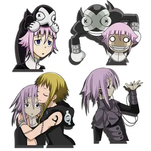 Crowna Stickers for Car, Laptop flasks etc, Water-proof and UV-resistant, 5 Inches Tall, 4oz weight