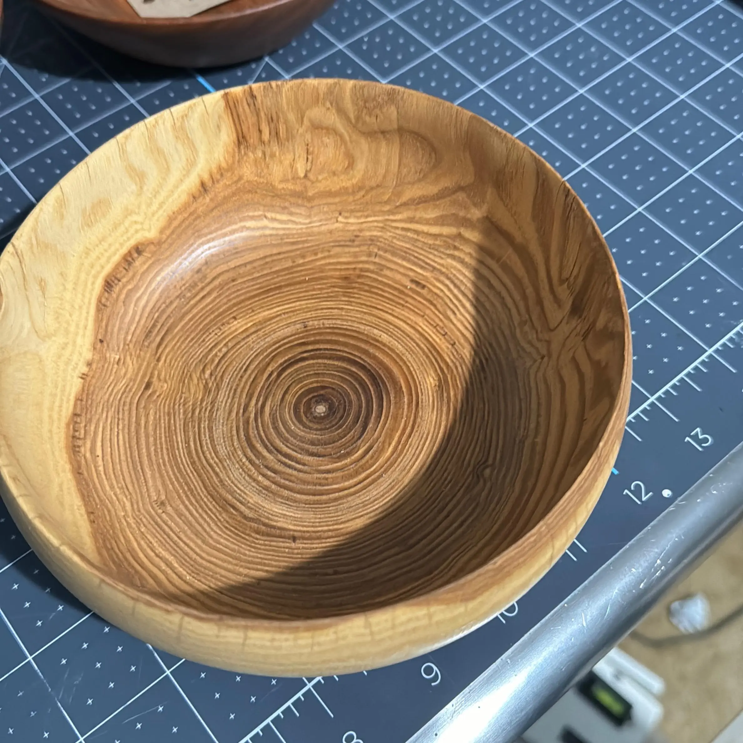 Joe's Hand-Turned Zebra Grain Wooden Decorative Bowls - Natural Wood, Durable, Aesthetic, Food-Safe Kitchen Tableware for Home Serving, Rustic Soup Dish