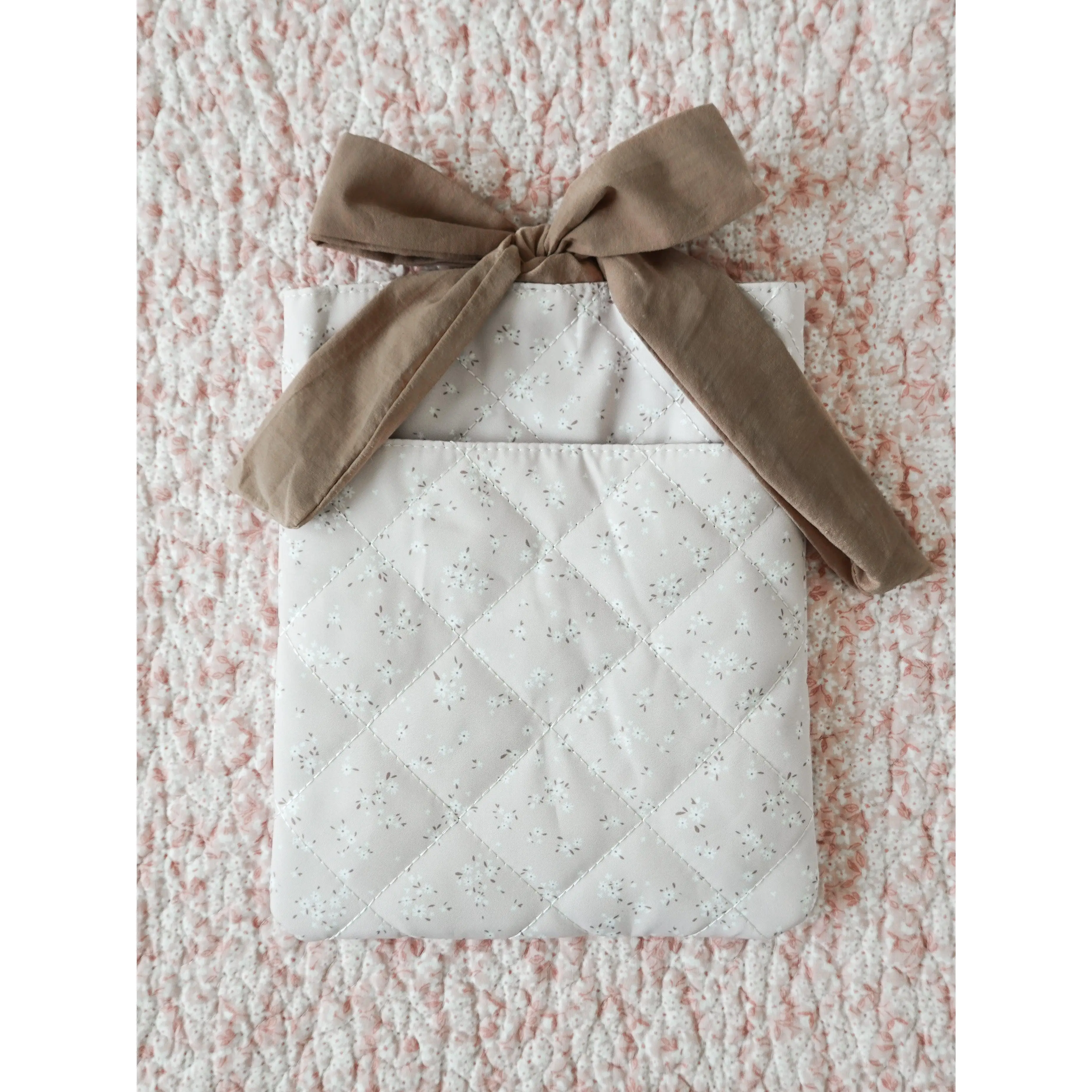 Cinnamon Latte Quilted Book Sleeve Cinnamon Latte Quilted Book Sleeve