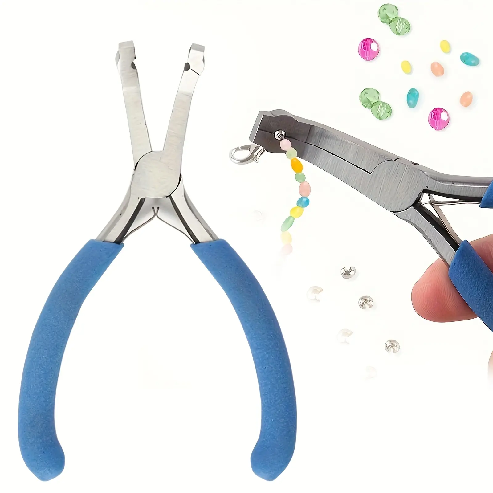 Professional High Carbon Steel Round Hole Punch Tool - 3.2mm Precision Leather Working Puncher with Ergonomic Handle for Leather, Jewelry, Cardboard