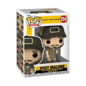 Funko Pop! Rocks - Post Malone in Sundress #254 Collectible Pop Vinyl Figure