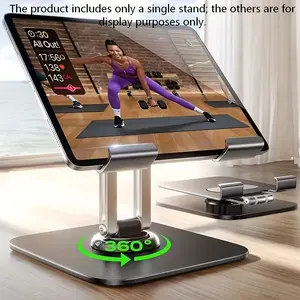 New 360° Rotating Tablet Mount Stand | Universal Adjustable Holder for iPad & Phones