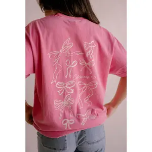 He Holds All Together Tee - Pink