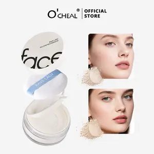 RAVE LADY Make-up Powder, Translucent Loose Setting Powder, Matte, Oil Control, Waterproof, Proeless,24h Longlasting Talc Free Face Powder loose face powder