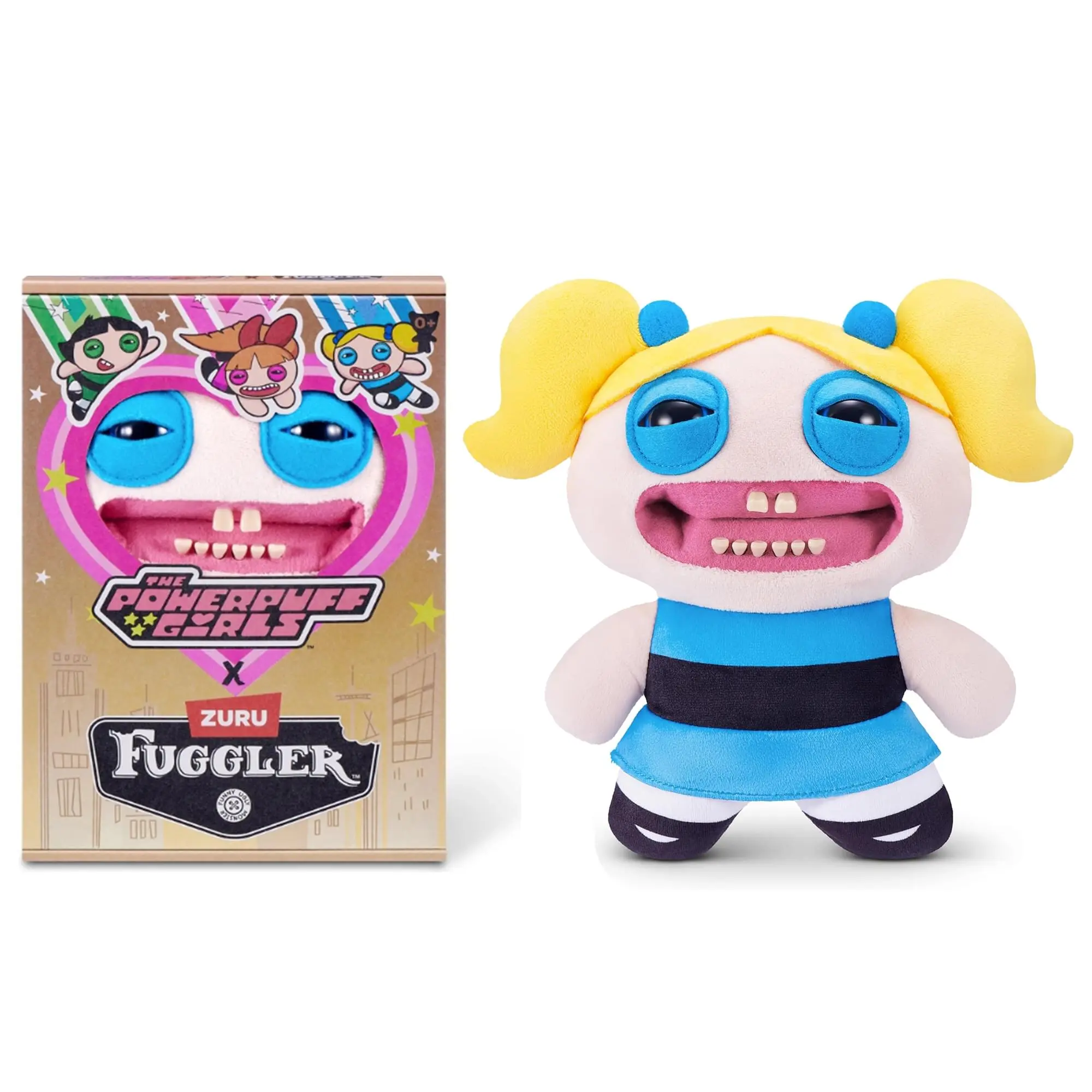 PowerPuff Girls x Fuggler 9 Inch Plush | Bubbles