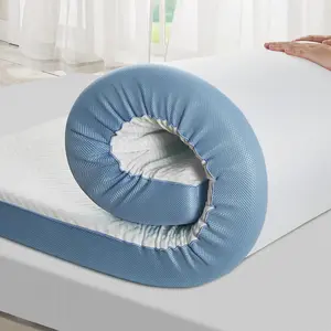 4 Inch Firm Mattress Topper Queen Size, Memory Foam Mattress Topper Extra Support, High-Density Memory Foam Bed Topper for Pain Relief, with Removable Soft Cover, CertiPUR-US Certified