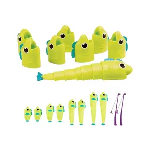 Fun Fishing Battle Game, Retractable Tabletop Versus Game for Parent-Child, Friends Interaction, Party & Stress Relief