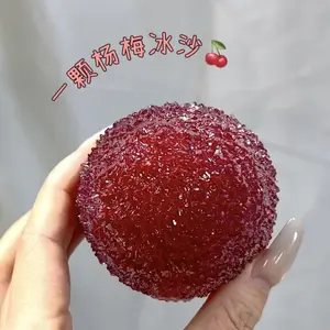 Yangmei's Massage Ball ,Soft and squeezable stress ball, a stress-relieving textured toy that slowly rebounds after being squeezed. Bursting ball, cracked ball, high appearance quality gift，adhd fidget