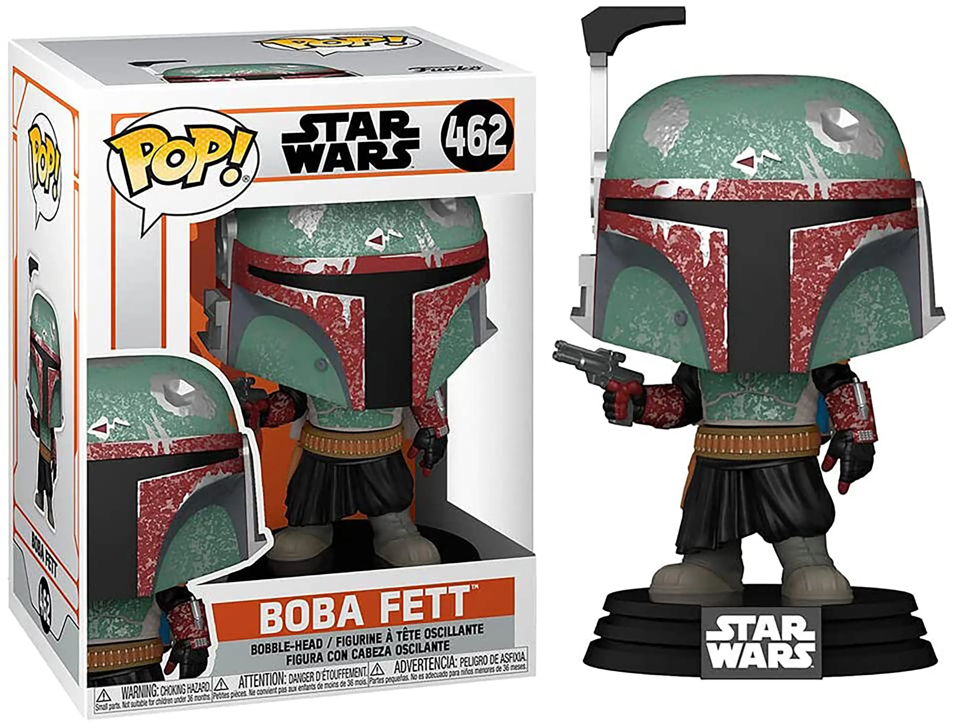Star Wars The Mandalorian Funko POP Vinyl Figure | Boba Fett Star Wars The Mandalorian Funko POP Vinyl Figure | Boba Fett