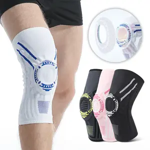 Knee Brace Support 2 Pack, Compression Knee Sleeves for Men Women, Professional Elastic Knee Pads for Joint Pain Relief, Arthritis, Injury Rehabilitation, Weight Lifting, Running, Sports