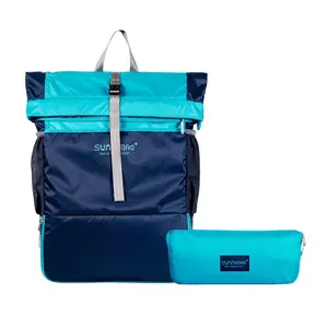 Outdoor hiking folding bag multi-function large-capacity sports fitness backpack portable backpack can be customized