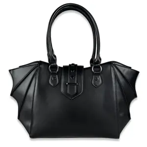 Bat Wing Convertible Shoulder Bags - Corporate Goth