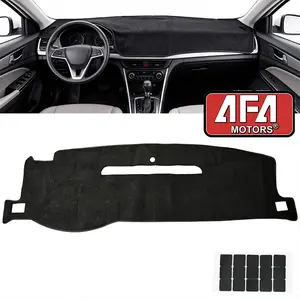 Dashboard Cover Mat for Chevy Silverado 2007-2013 GMC Yukon 2007-2014 Anti-Slip UV Ray Glare Protector Interior Styling Dash Pad